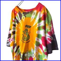 00S 90S Old Clothes Tie Dye Dragon Hippie T-Shirt Retro
