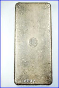 1 Kilo Credit Suisse 999.0 Silver Bar Kilogram Vintage Old Style Very Low Serial