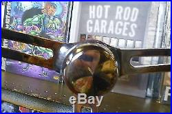 13 Green Metalflake Steering Wheel Rat Hot Rod Custom Vtg Old Style Gasser Vw S