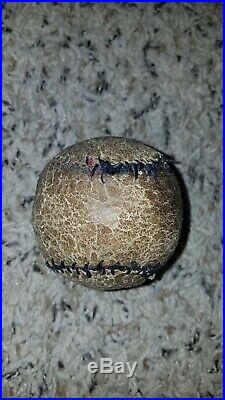 1800s Figure 8 Eight Style Leather Baseball Antique Rare Vintage Old