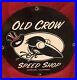 1942-Vintage-Style-Old-Crow-High-Quality-Porcelain-Sign-12-Round-01-zesq
