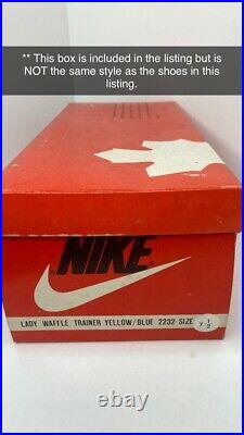 1981 New Old Stock Nike Cortez Señorita Womens US 7.5 + Diff Style Box Vintage