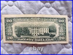 1988A $20 Federal Reserve Note Cleveland D00247066D Vintage Old Style US Special 1988A $20 Federal Reserve Note Cleveland D00247066D Vintage Old Style US Special