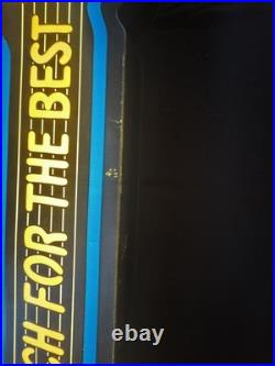 1989 Vintage Old Style Beer Guitar Neo Neon Sign Huge 43.5 Rare Bar Decor