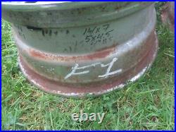 2 14'' X 7'' Vintage Old School Chrome Appliance Wheels Ford Mopar Cragar Style