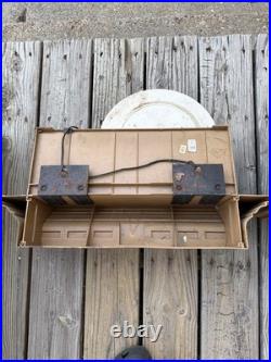 (2) EXTREMELY RARE Vintage FALSTAFF Beer Bar Lighted Signs MANTLE STYLE HTF OLD