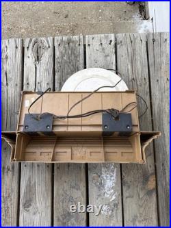 (2) EXTREMELY RARE Vintage FALSTAFF Beer Bar Lighted Signs MANTLE STYLE HTF OLD