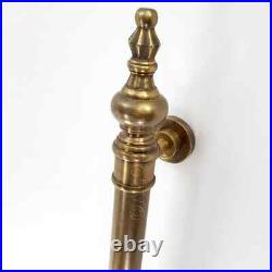 2 Large Solid Brass Door Pull Handles 50cm Vintage Old Style Spun Brass Pull 19