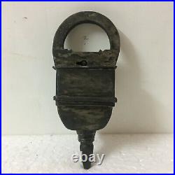 2 Pieces Vintage Old Style Looking Iron 4 keys Lock Tricky / Puzzle pad locks