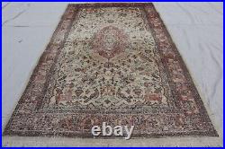 3'1 x 5'0 ft, Distressed Vintage Turkish Hand knotted rug Old style wool rug