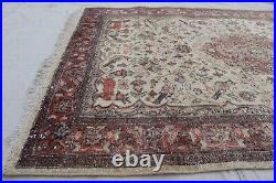 3'1 x 5'0 ft, Distressed Vintage Turkish Hand knotted rug Old style wool rug