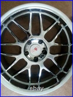 4 vintage Chrome Rims NOS Voxx-SUV-Range Rover-Old Style Heavy Well Made 4 vintage Chrome Rims NOS Voxx-SUV-Range Rover-Old Style Heavy Well Made