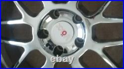 4 vintage Chrome Rims NOS Voxx-SUV-Range Rover-Old Style Heavy Well Made