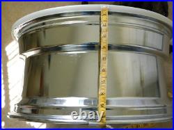 4 vintage Chrome Rims NOS Voxx-SUV-Range Rover-Old Style Heavy Well Made