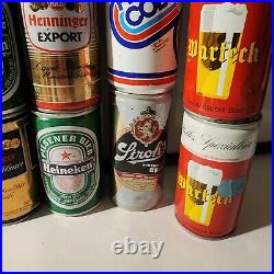 50+ Pull Tab Old Style Vintage Beer Cans, Empty Beer can Lot Soda, SWISS + deal