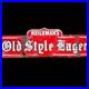 91L-Original-Vintage-Heilemans-Porcelain-Beer-Sign-Advertising-Old-Style-Lager-01-kau