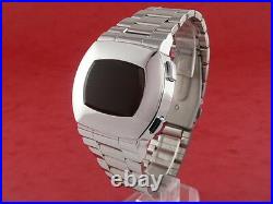 ASTRONAUT 70s 1970s Old Vintage Style LED LCD DIGITAL Retro Watch 12 24 hour S