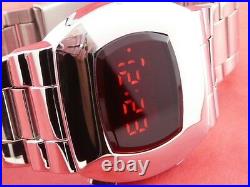 ASTRONAUT 70s 1970s Old Vintage Style LED LCD DIGITAL Retro Watch 12 24 hour S