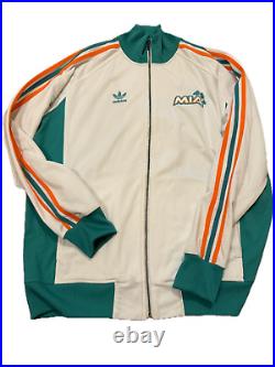 Adidas Originals Mens MIAMI Trefoil Track Jacket 233968 Size L T RARE (Preowned)