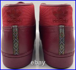 Adidas Originals Mens Pro Model BT Maroon Burgundy AQ8690 Size 13 New In Box NOS