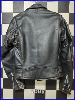 American Old Clothes Hardcore Punk Biker Style Vintage US Made SCHOTT Leather
