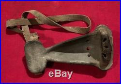 Antique 1890's Morril's Football Nose Mask Noseguard Old Vintage Early Style