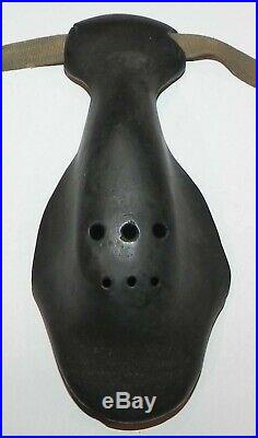 Antique 1890's Victor Sporting Goods Batwing Style Noseguard Early Old Vintage
