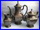 Antique-3-Set-Jugs-Silver-Plated-Pot-Empire-style-Handle-Lid-Mark-Rare-Old-20th-01-vkkd