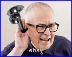 Antique Brass Ear Trumpet Vintage Hearing Aid Old Phonograph Style