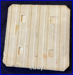 Antique Old Vintage 1900's Single Tile Neo Classical Lady 2 Kids