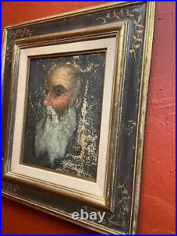 Antique Vintage Old Masters School Style Painting Oil On Canvas Artist Unknown
