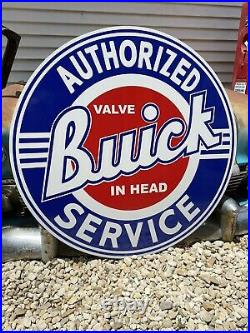 Antique Vintage Old Style Buick Sign