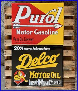 Antique Vintage Old Style Gas Oil Purol Oil CHOOSE 1