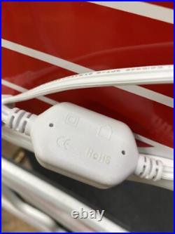 Antique Vintage Old Style LED Neon Mobil Pegasus Gas Oil Service Sign 41x67