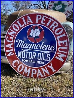 Antique Vintage Old Style Magnolia Gasoline 40