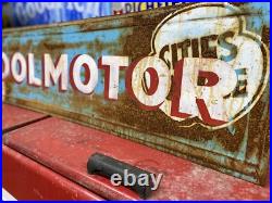 Antique Vintage Old Style Metal Kool Motor Gas Oil Sign