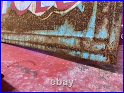 Antique Vintage Old Style Metal Kool Motor Gas Oil Sign