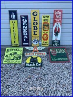 Antique Vintage Old Style Metal Signs Gas Oil Soda Mix/Match 20 Made USA Antique Vintage Old Style Metal Signs Gas Oil Soda Mix/Match 20 Made USA