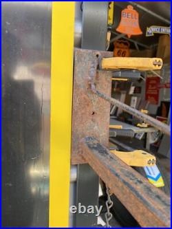 Antique Vintage Old Style Metal Winchester Arms And Ammunition Sign