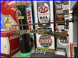 Antique Vintage Old Style Metal Winchester Arms And Ammunition Sign