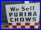 Antique-Vintage-Old-Style-Purina-Chows-Sign-26x21-5-we-sell-chows-01-rp