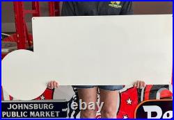 Antique Vintage Old Style Sign Big Boy Drive In 46x22 NOT Porcelain Made USA