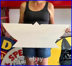 Antique Vintage Old Style Sign Ford Universal NOT Porcelain Made in USA 30x12