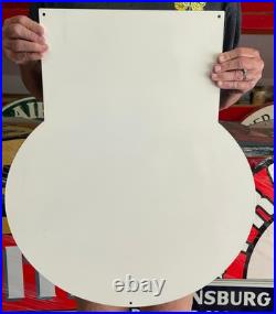 Antique Vintage Old Style Sign Morelife Batteries 24x20 NOT Porcelain Made USA