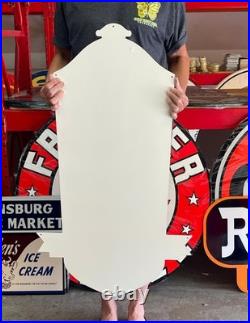 Antique Vintage Old Style Sign Packard Used Cars 40x23 NOT Porcelain Made in USA