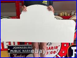 Antique Vintage Old Style Sign Pennzoil 47x23 NOT Porcelain Made in USA