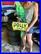 Antique-Vintage-Old-Style-Sign-Polly-Gas-Parrot-Oil-Made-USA-01-gh