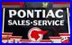 Antique-Vintage-Old-Style-Sign-Pontiac-Service-47x22-NOT-Porcelain-Made-in-USA-01-iy