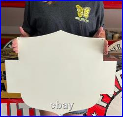 Antique Vintage Old Style Sign USA Motel 24x20 NOT Porcelain Made in USA