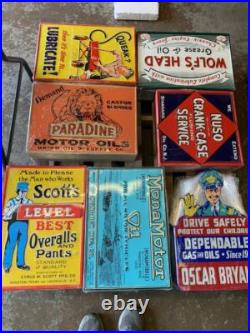 Antique Vintage Old Style Signs Mix/Match any 20 Gas Oil Soda Farm Made USA Antique Vintage Old Style Signs Mix/Match any 20 Gas Oil Soda Farm Made USA